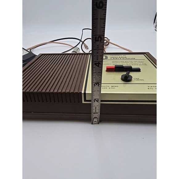 Vintage Indiana Cablevision Cable Box - NOT TESTED - Picture 11 of 12